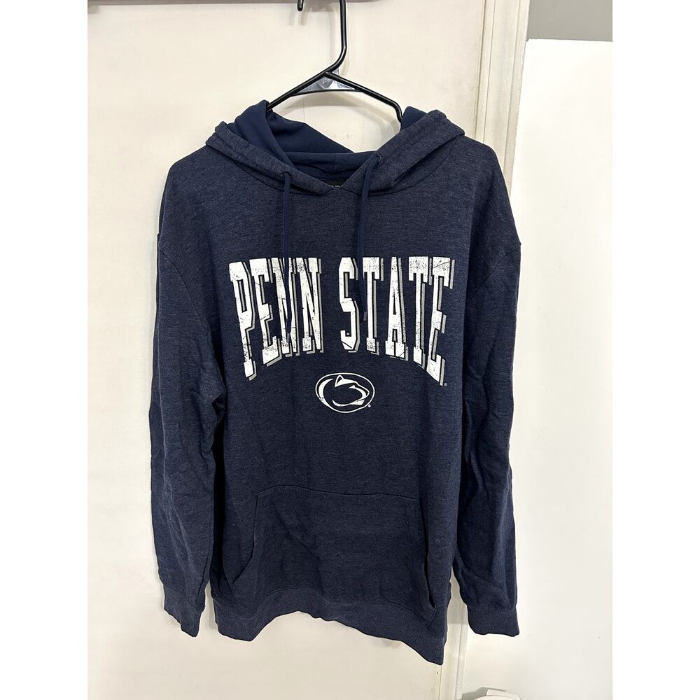 Penn State Antique Denim Hoodie Size XL